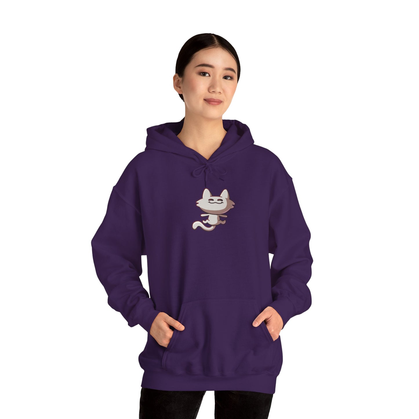 Tiny Cat Unisex Heavy Blend Hoodie