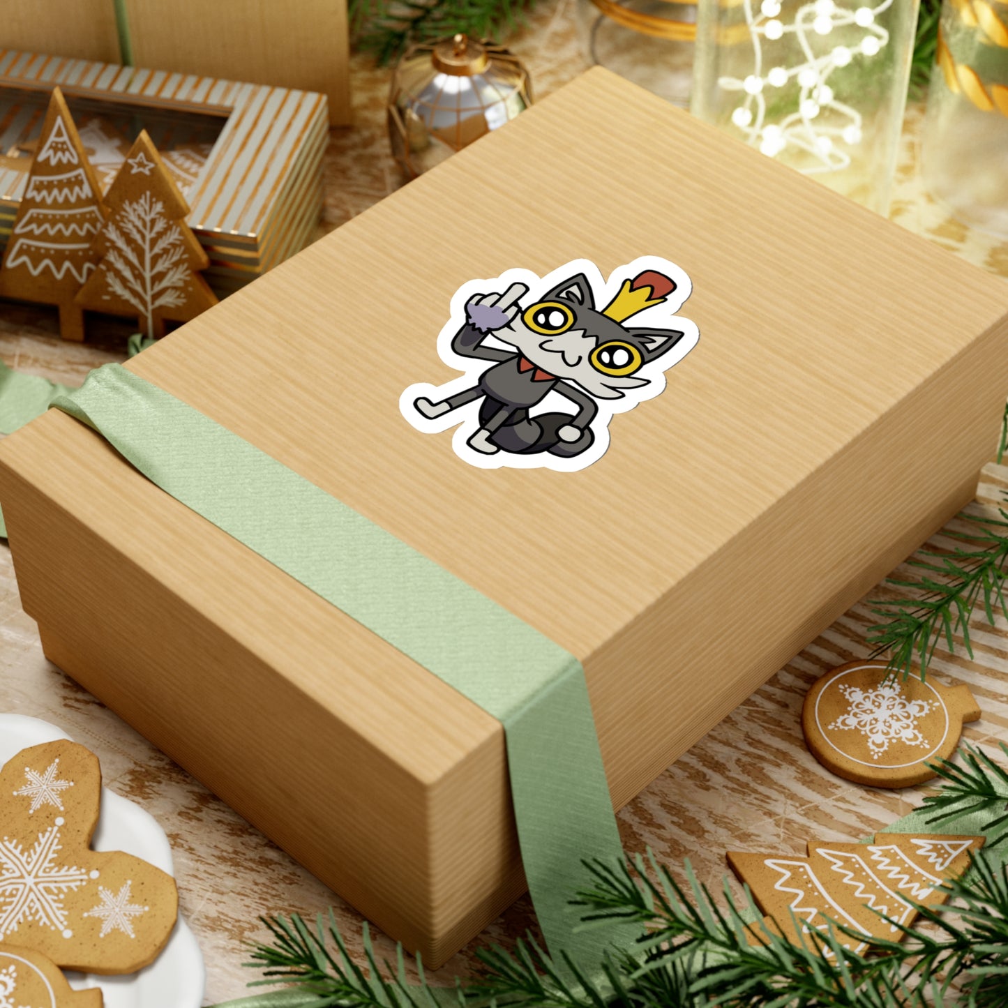 Lemon Cat Stickers