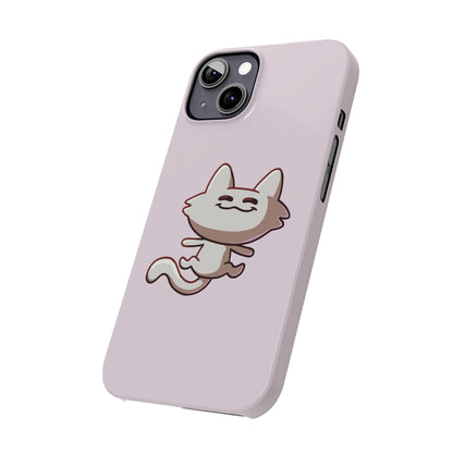 Tiny Cat Phone Case - Pink