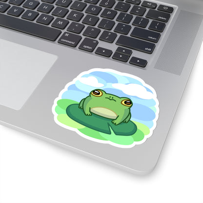 Lily Pad Frog Stickers