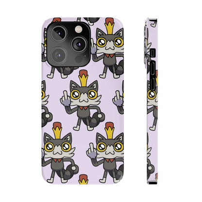 Lemon Cat Pattern Phone Case