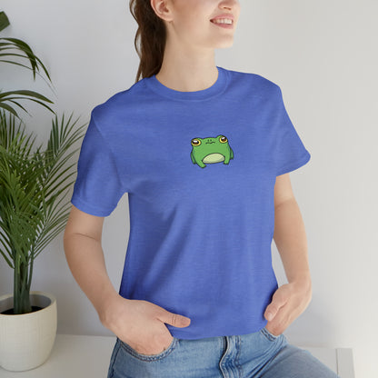 Lily Pad Frog Unisex Jersey Short Sleeve Tee