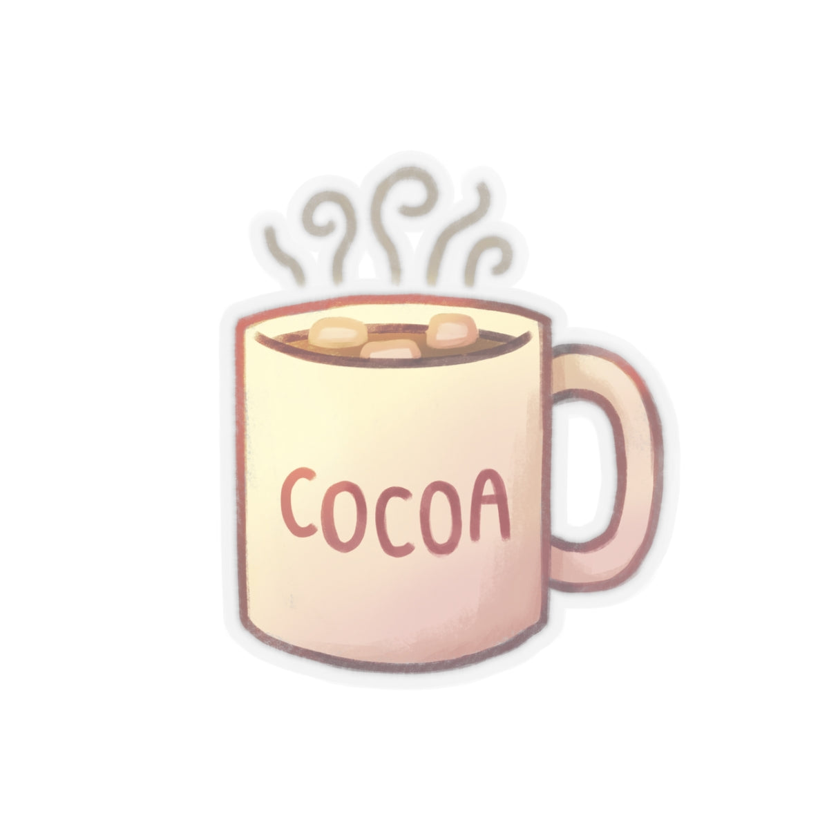 Cocoa Mug Stickers