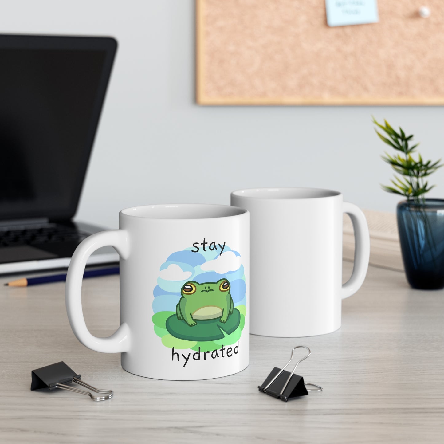 Lily Pad Frog Coffee Mug 11oz