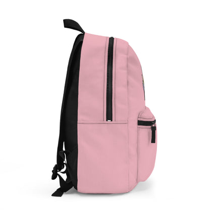 Lemon Cat Backpack - Pink