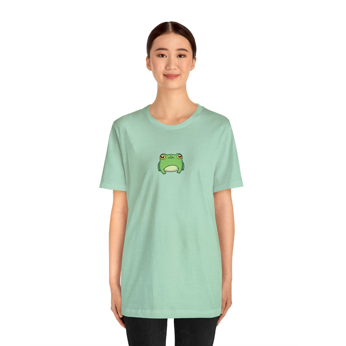 Lily Pad Frog Unisex Jersey Short Sleeve Tee