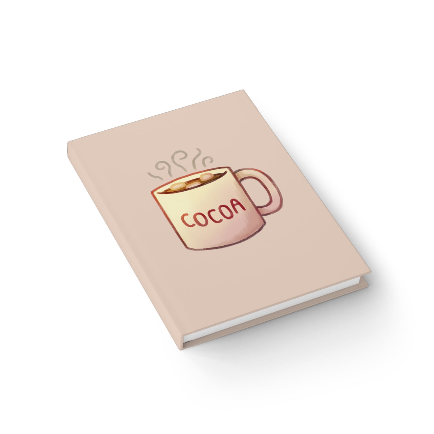 Cocoa Mug Sketch Journal - Blank Pages - Tan