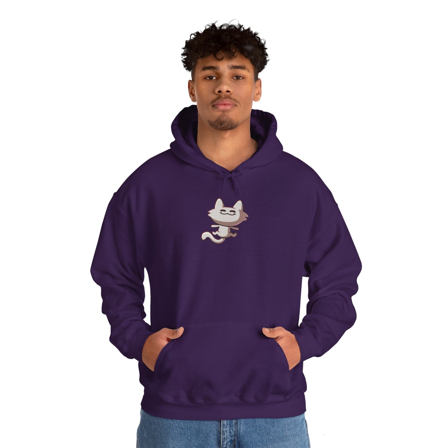 Tiny Cat Unisex Heavy Blend Hoodie