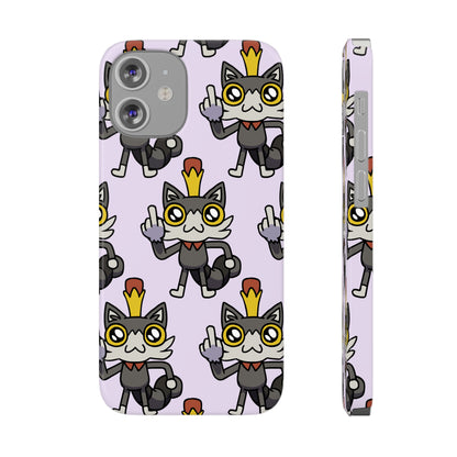 Lemon Cat Pattern Phone Case