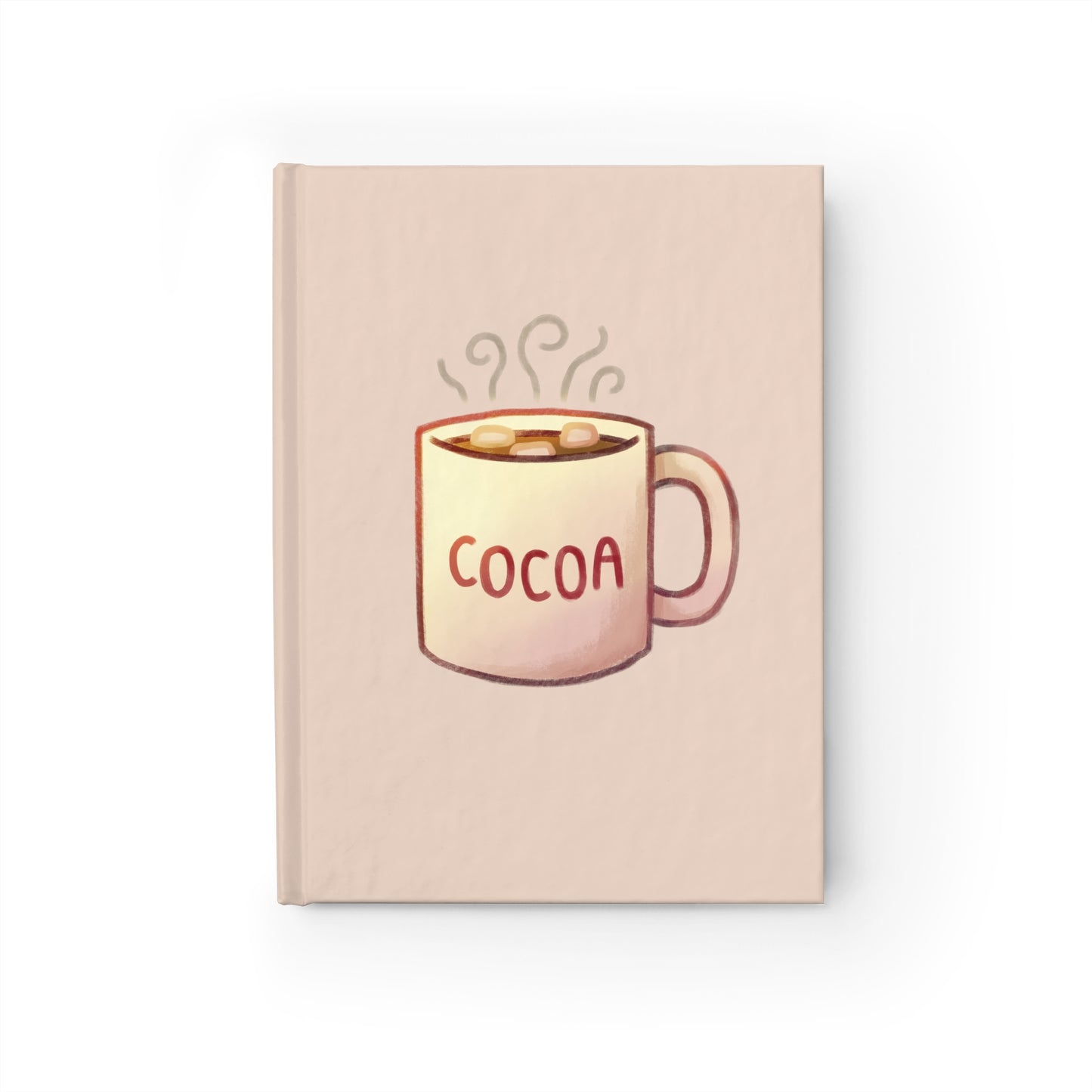 Cocoa Mug Sketch Journal - Blank Pages - Tan