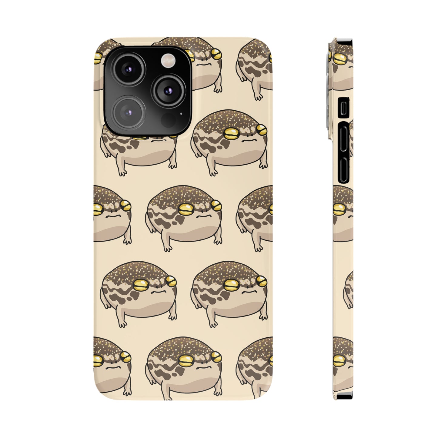 Desert Rain Frogs Pattern Phone Case