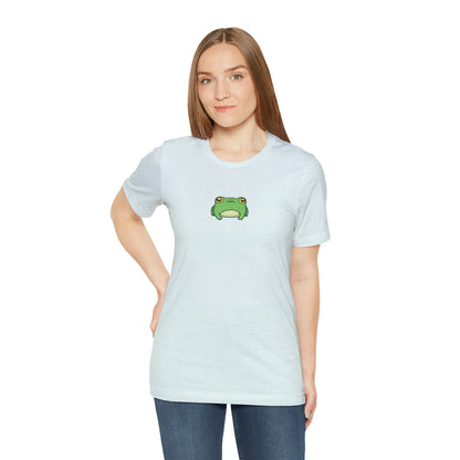 Lily Pad Frog Unisex Jersey Short Sleeve Tee