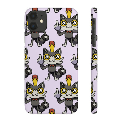 Lemon Cat Pattern Phone Case