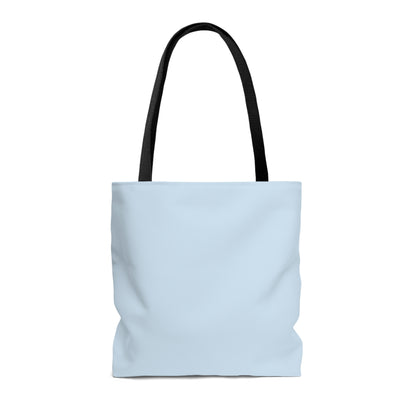 Lily Pad Frog Tote Bag - Blue