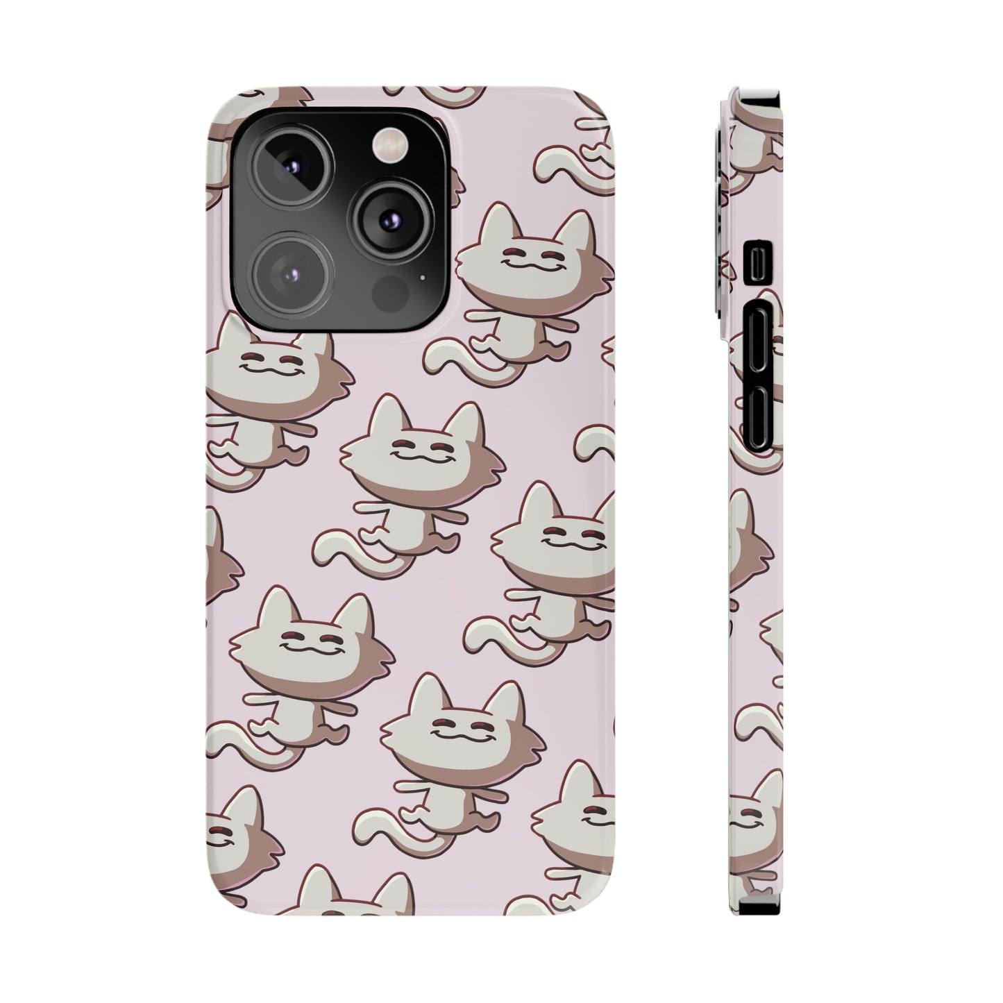 Tiny Cat Pattern Phone Case