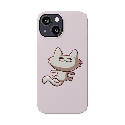 Tiny Cat Phone Case - Pink