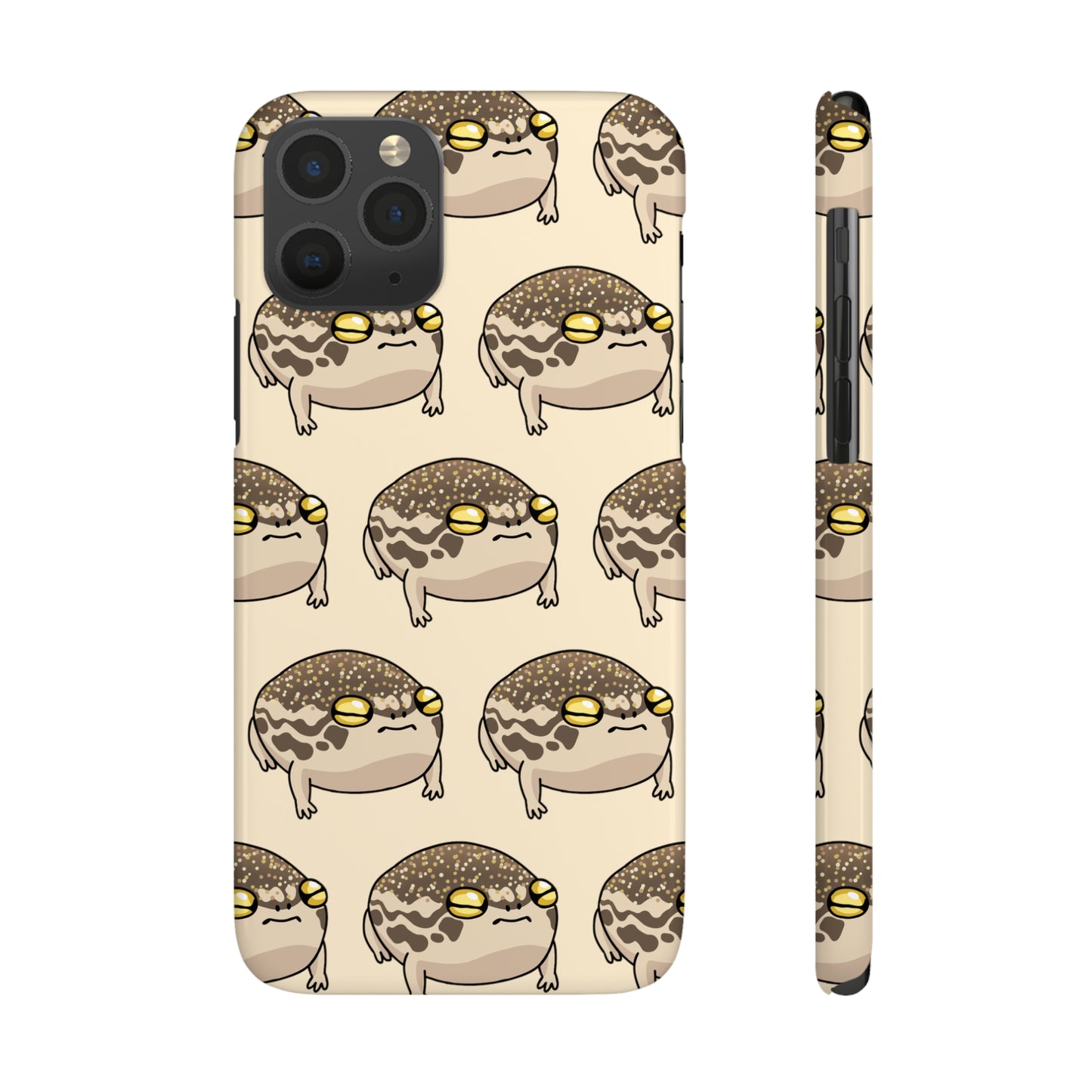 Desert Rain Frogs Pattern Phone Case