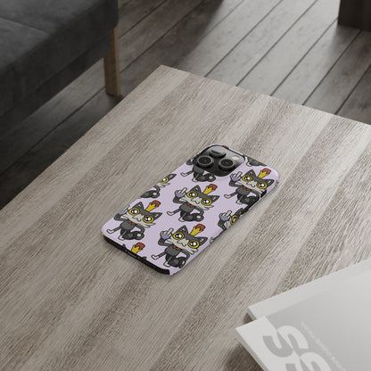 Lemon Cat Pattern Phone Case