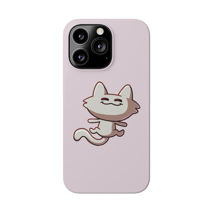 Tiny Cat Phone Case - Pink