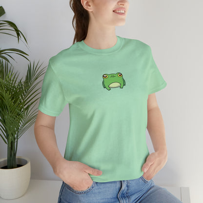 Lily Pad Frog Unisex Jersey Short Sleeve Tee