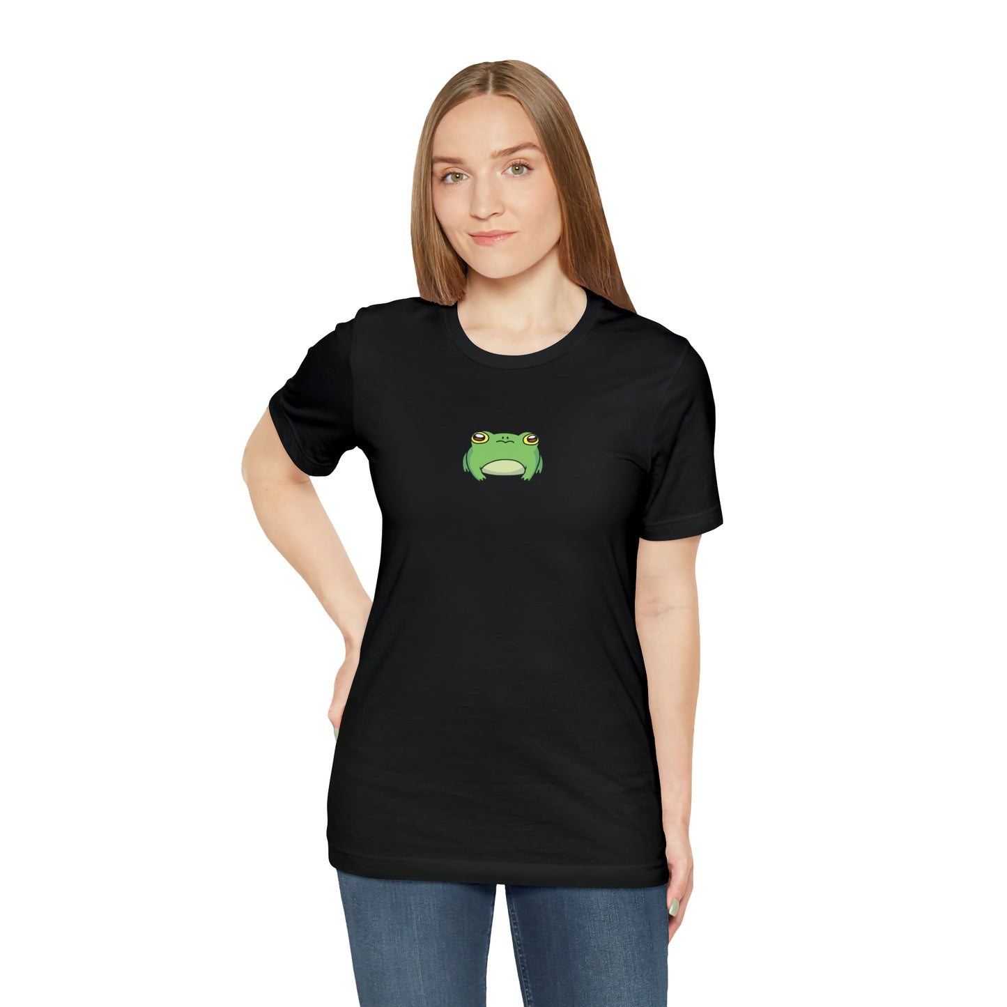 Lily Pad Frog Unisex Jersey Short Sleeve Tee