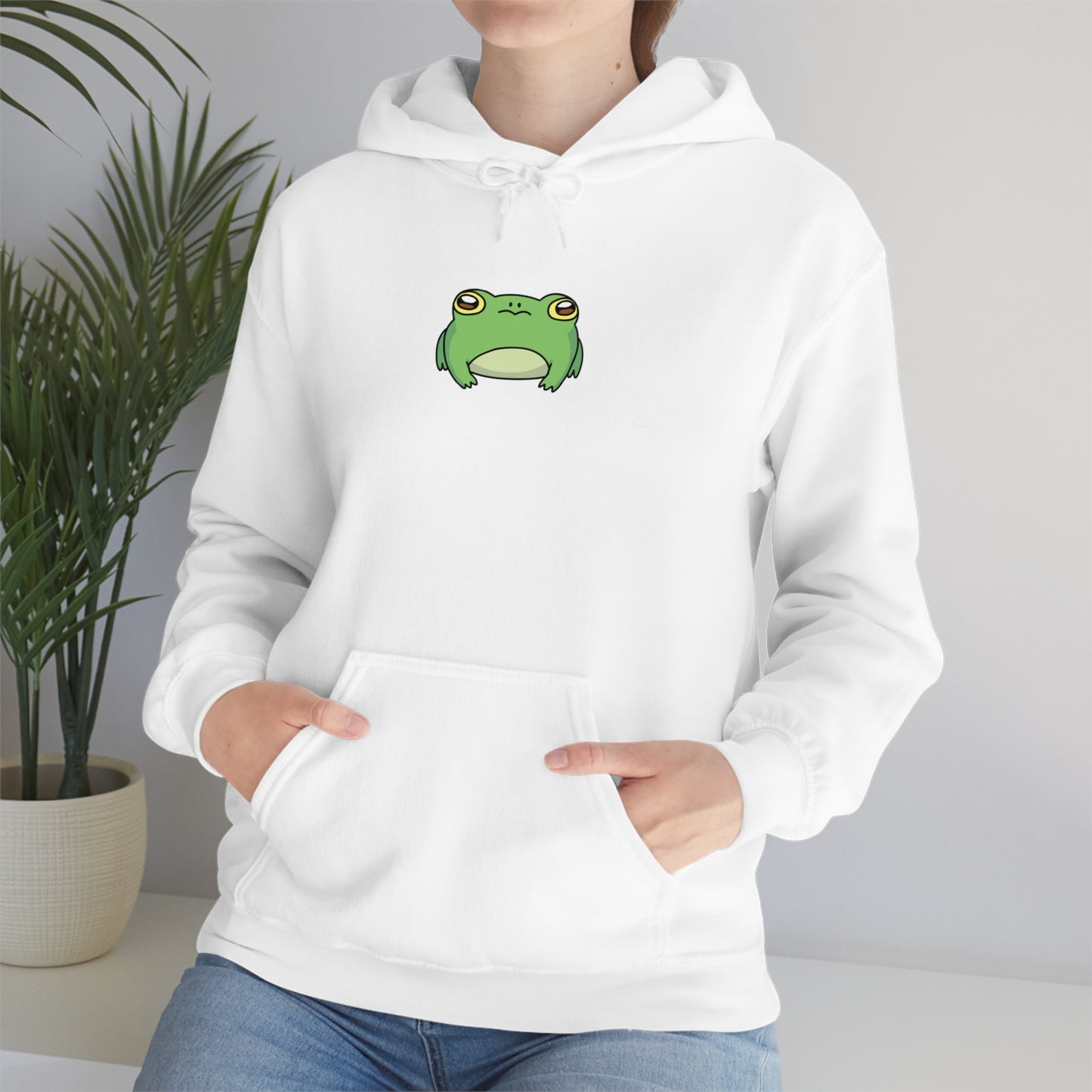 Lily Pad Frog Unisex Heavy Blend Hoodie