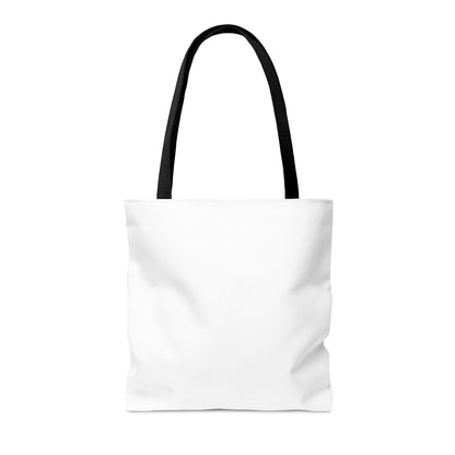 Tiny Cat Tote Bag - White