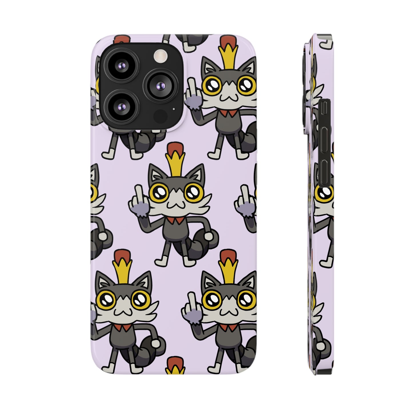 Lemon Cat Pattern Phone Case