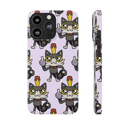 Lemon Cat Pattern Phone Case