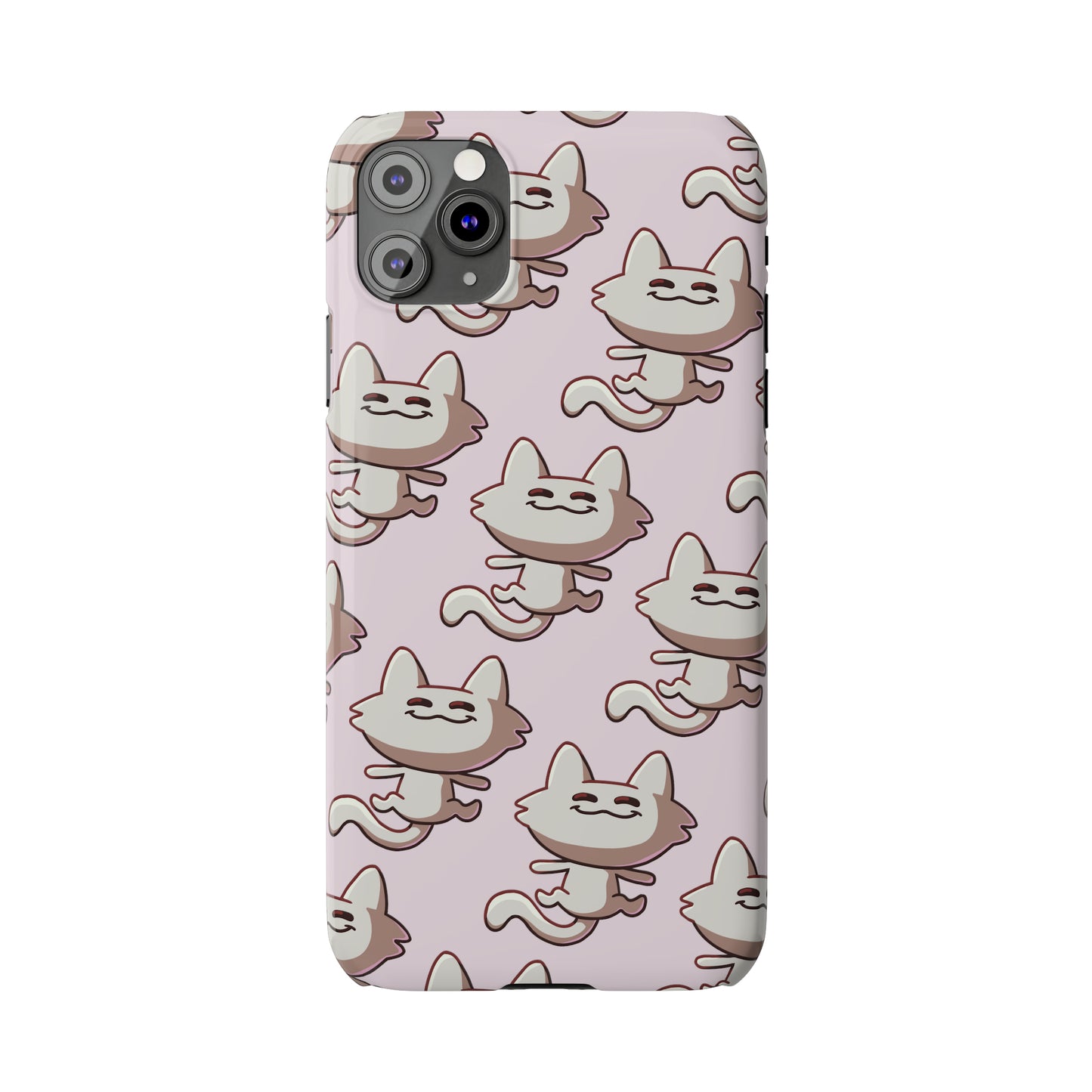 Tiny Cat Pattern Phone Case