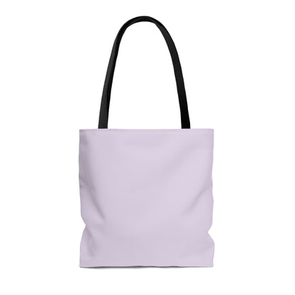 Lemon Cat Tote Bag - Purple