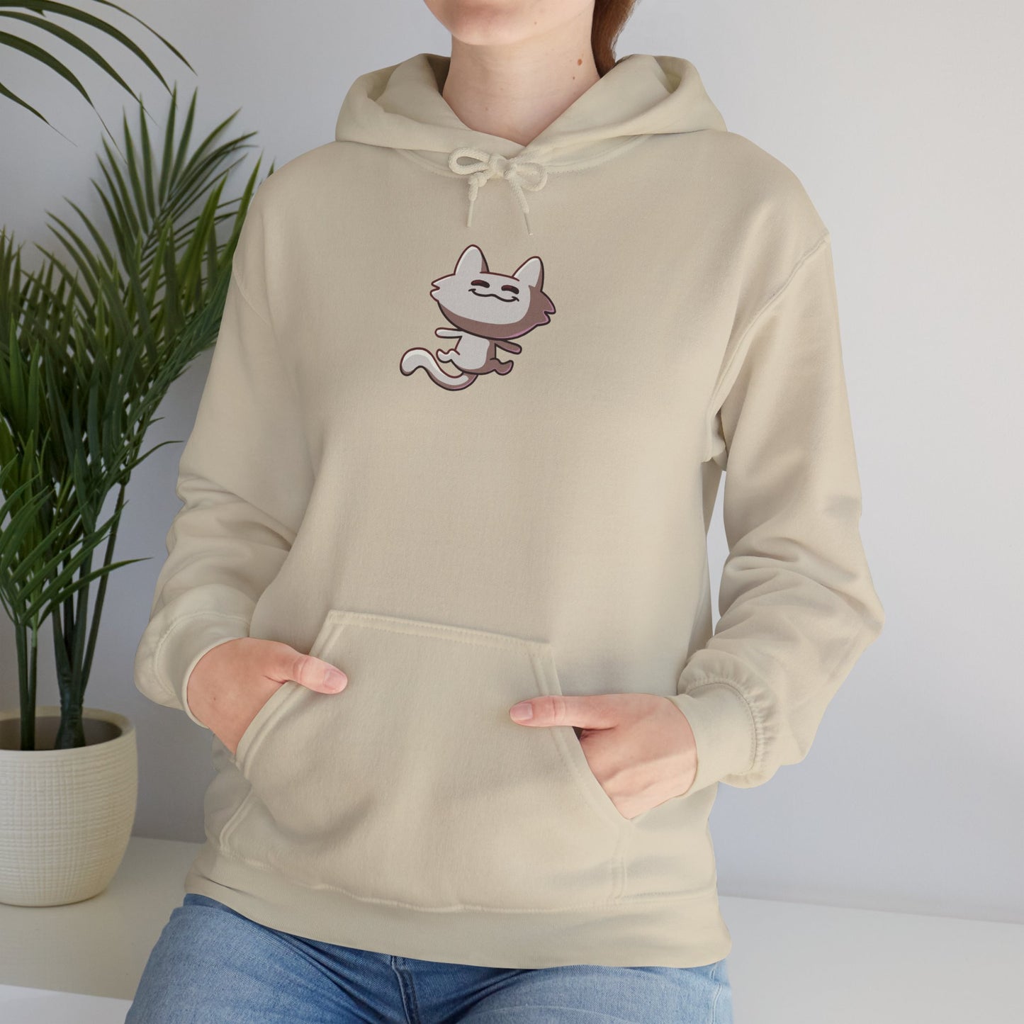 Tiny Cat Unisex Heavy Blend Hoodie