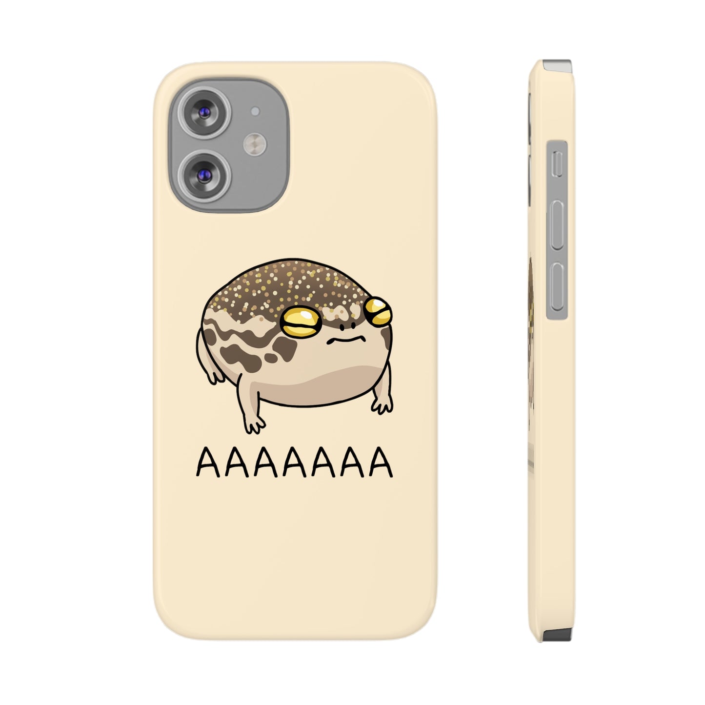 Desert Rain Frog Phone Case - Yellow