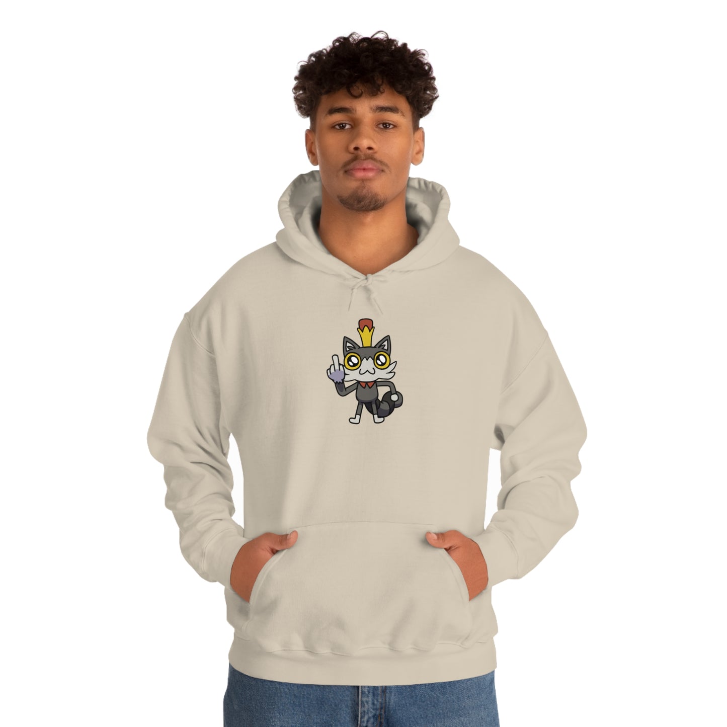 Lemon Cat Unisex Heavy Blend Hoodie