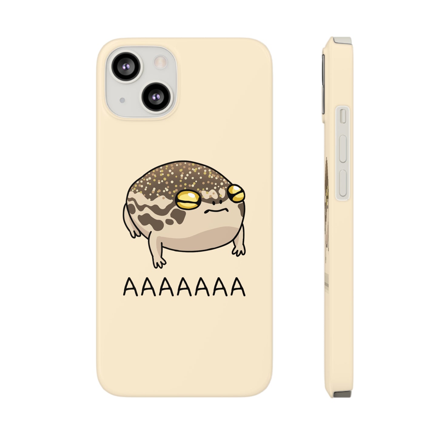 Desert Rain Frog Phone Case - Yellow