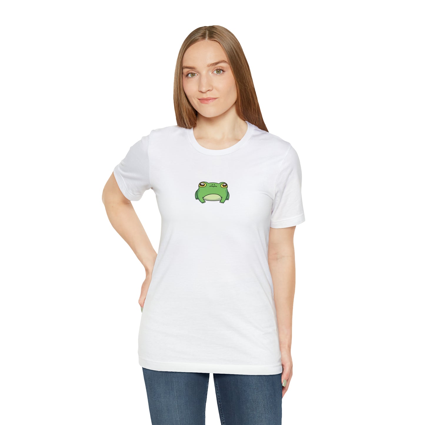 Lily Pad Frog Unisex Jersey Short Sleeve Tee