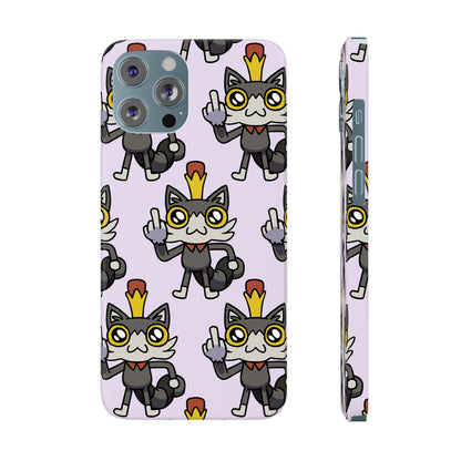 Lemon Cat Pattern Phone Case