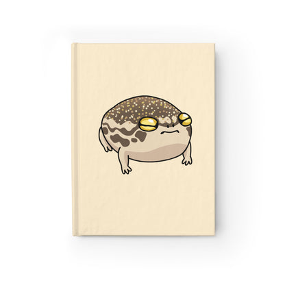 Desert Rain Frog Sketch Journal - Blank Pages - Yellow