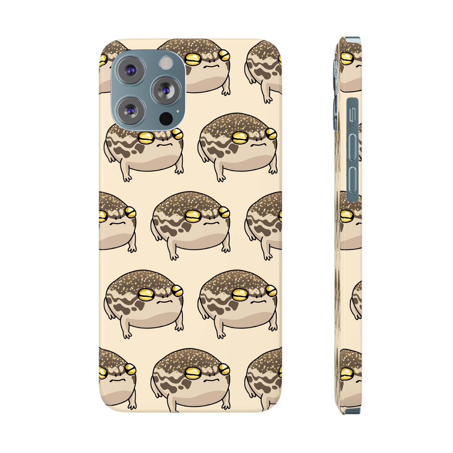 Desert Rain Frogs Pattern Phone Case