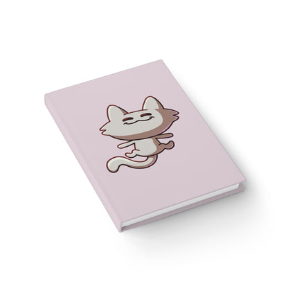 Tiny Cat Sketch Journal - Blank Pages - Pink