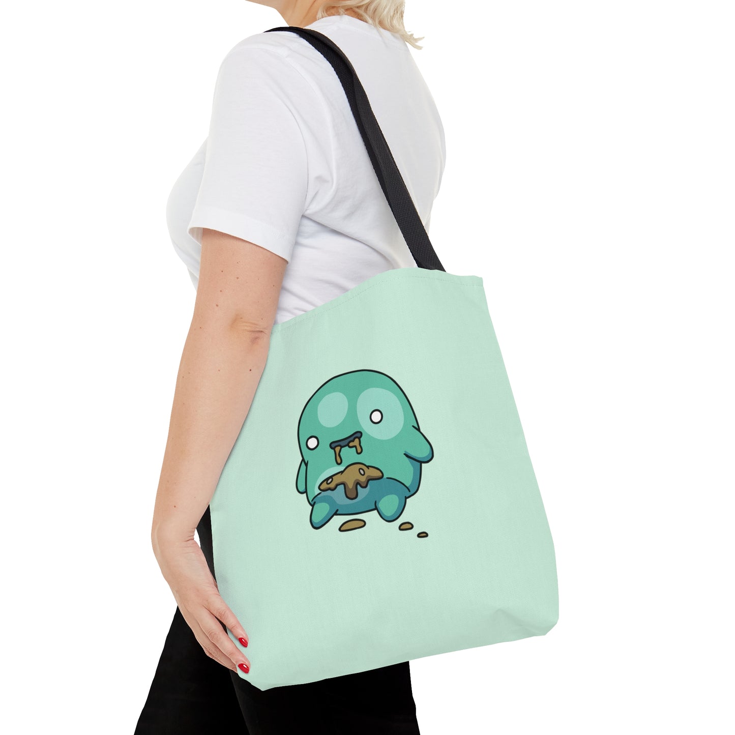 Pebble the Jelly Thing Tote Bag - Green