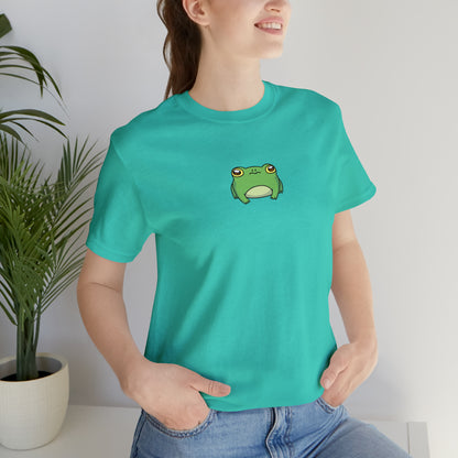 Lily Pad Frog Unisex Jersey Short Sleeve Tee