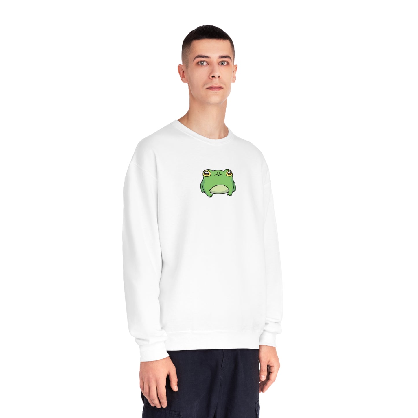 Lily Pad Frog Unisex Crewneck Sweatshirt