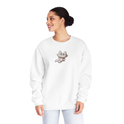 Tiny Cat Unisex Crewneck Sweatshirt