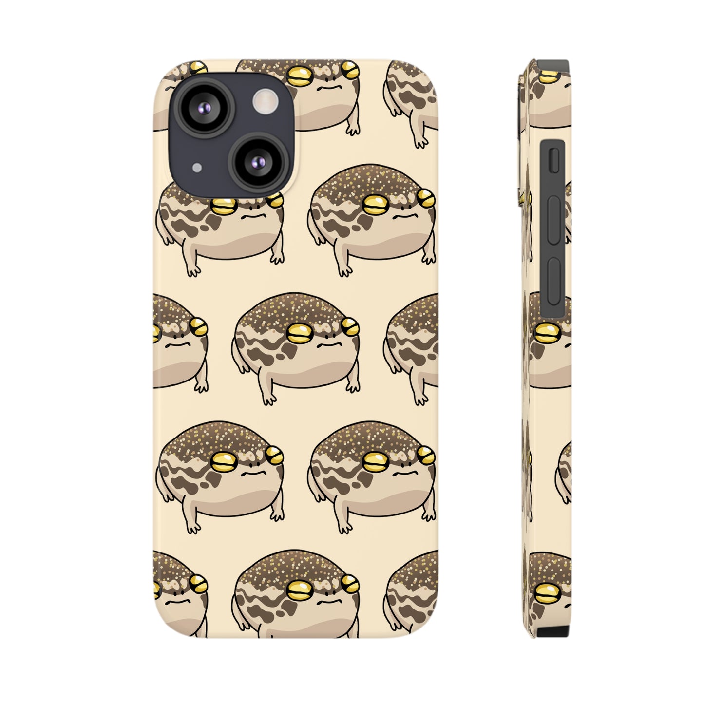 Desert Rain Frogs Pattern Phone Case