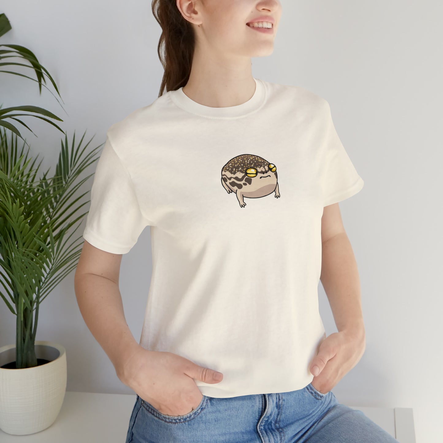 Desert Rain Frog Unisex Jersey Short Sleeve Tee