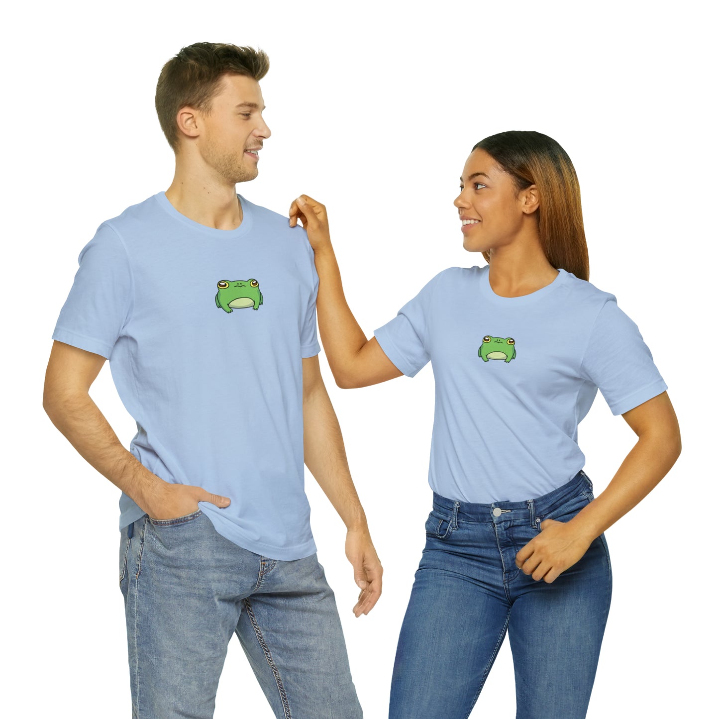 Lily Pad Frog Unisex Jersey Short Sleeve Tee