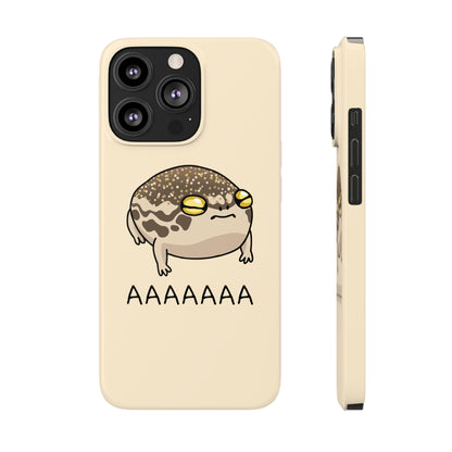 Desert Rain Frog Phone Case - Yellow