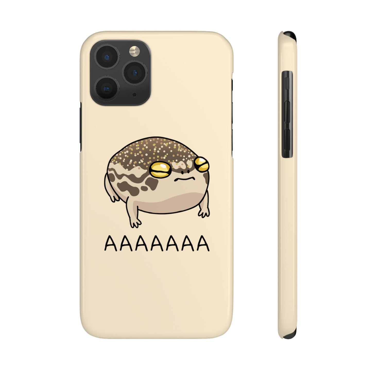 Desert Rain Frog Phone Case - Yellow