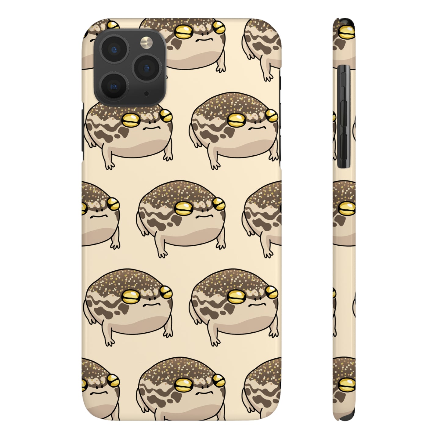 Desert Rain Frogs Pattern Phone Case